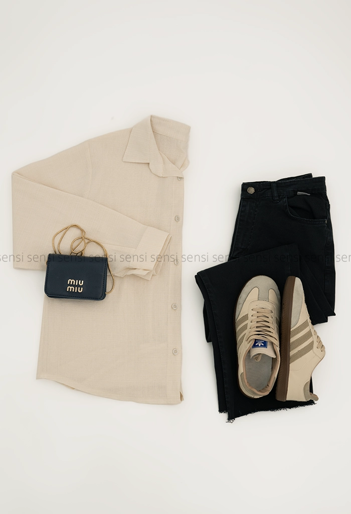 شومیز ساده بیسیک کادنزا کد1005444